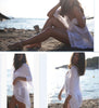 Image of Tasselled Beach Coverup Shopping