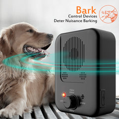 Pets Dog Anti Barking Device Pet Dog Ultrasonic Anti Barking Collars Repeller Outdoor Dogs Stop No Bark Control Training Device Supplies Shopping