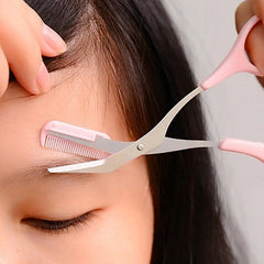 Beauty tools eyebrow scissors with eyebrow comb Shopping111