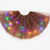 Image of Magical & Luminous  LED Princess Halloween Tutu Skirt Sequins Shiny Skirt Shopping