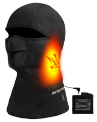 ANTARCTICA GEAR Heated Balaclava Face Ski Mask Windproof Warm Heating Hat For Motorcycle Riding Women Men Shopping