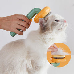 Pet Pumpkin Brush, Pet Grooming Self Cleaning Slicker Brush For Dogs Cats Puppy Rabbit, Cat Brush Grooming Gently Removes Loose Undercoat, Mats Tangled Hair Slicker Brush Shopping