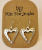 Image of Independent Station Retro Heart-shaped Valentine's Day Earring Shopping