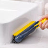 Image of Bathroom Long Handle Floor Gap Wiper No Dead Corner Hard Bristle Floor Cleaning Ceramic Tile Brush Shopping