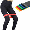 Image of Resistance Bands Loop Set Of 5 Exercise Workout CrossFit Fitness Yoga Booty Band Shopping