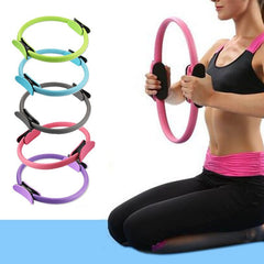 Yoga Fitness Pilates Ring Women Girls Circle Magic Dual Exercise Home Gym Workout Sports Lose Weight Body Resistance Shopping