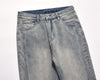 Image of Retro Washed Jeans Men's Loose All-matching Shopping