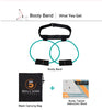 Image of Fitness Women Booty Butt Band Resistance Bands Adjustable Waist Belt Pedal Exerciser For Glutes Muscle Workout Free Bag Shopping