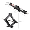 Image of 2 Ton Scissor Jack Lift Wind Up Tools For Car Van Garage  Wrench Speed Handle Shopping