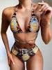 Image of Printed halter bikini Shopping