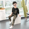 Image of Camouflage long sleeve kids suit Shopping