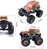 Image of 1 .14 All Terrain Off Road 2.4Ghz Remote Control Monster Trucks For Boys With LED Lights  Orange Shopping