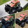 Image of 1 .14 All Terrain Off Road 2.4Ghz Remote Control Monster Trucks For Boys With LED Lights  Orange Shopping