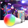 Image of LED Light Bulb 15W RGB Smart Wireless Remote Dimmable Lamp Color Changing Smart WiFi LED Light Bulb Multi-Color For Alexa Shopping