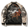 Image of Jacket Coat Cotton Coat Men's Embroidered Nine-tailed Fox National Style Cotton Shopping