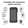 Image of 20000mAh Solar Power Bank Waterproof 2USB LED Battery Charger For Cell Phone Shopping