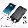 Image of 20000mAh Solar Power Bank Waterproof 2USB LED Battery Charger For Cell Phone Shopping