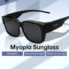 Image of Fit Over Glasses Sunglasses For Men & Women Polarized Lens 99 UV Protection Shopping