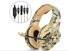 Destruction Camouflage Gaming Headset Shopping