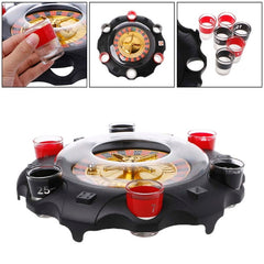 Electric Russian Lucky Wheel Roulette Wine Set Shopping