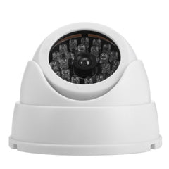 Realistic Dummy Surveillance Security Fisheye Camera with Flashing LED Light Shopping