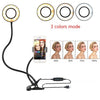 Image of LED Selfie Ring Light for Live Adjustable Makeup Light-8cm Stand Shopping111