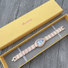 Image of Women's Elegant Fashion Steel Belt Quartz Watch Shopping