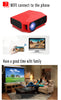 Image of 1080P HD Home Portable Voice Connection WiFi Mobile Phone Wireless Mini Projector Shopping