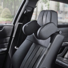 Car headrest pillow Sleep Adjustable Side Car Soft Travel Seat Headrest Auto Leather Support Neck Pillow Cushion car accessories Shopping