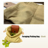 Image of Outdoor Picking Multifunctional Bag, Hanging Waist Kit, Waist Strap Bag, Folding Canvas Kit Canvas Fruit Harvest Pouch For Jungle Camping Hiking Hunting, Foldable Shopping