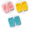 Image of Summer Terry Baby Socks Knee Pads Shopping