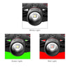 Image of T6 white light green light red light zoom headlight Shopping