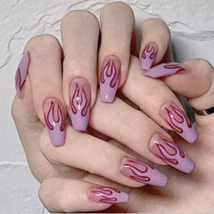 Wearing Nails Finished Soft Nails False Nails Shopping111