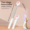 Image of Cat Teaser Stick, Retractable Cat Wand With Replacement Head, Cat Feather Toy, Cat Interactive Toy For Indoor Cats For Relief Boredom And Exercise Shopping