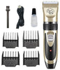 Image of Professional Electric Pet Dog Hair Trimmer Rechargeable Animal Grooming Clippers Cat Shaver Haitcut Machine 110-240V AC Shopping