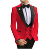 Image of Men's Slim Three-piece Performance Set Shopping