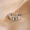 Image of Women's Cute Cartoon Epoxy Cat Ring Shopping