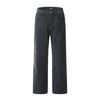 Image of Washing Water Denim Straight-leg Trousers Men Shopping