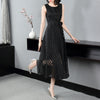 Image of Spring And Summer Elegant Socialite Overknee Long Dinner Sleeveless Dress Shopping