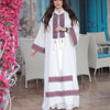 Image of Decorative Ethnic Style Loose Casual Two-piece Suit Belted Shopping