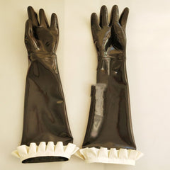 New Style Latex Lace Long Gloves Shopping