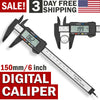 Image of Digital Caliper Electronic Gauge Carbon Fiber Vernier Micrometer Ruler 150mm 6 Shopping