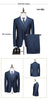 Image of Suit Solid Color Three Pieces Set Shopping