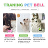 Image of Dog Training Bell, Dog Puppy Pet Potty Training Bells, Dog Cat Door Bell Tell Bell With Non-Skid Rubber Base Shopping