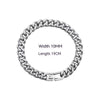 Image of Cuban Link Chain Non-fading Titanium Steel Necklace Shopping