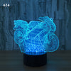 Image of Motorcycle led desk lamp Shopping