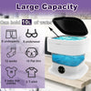 Image of Portable Washing Machine,10L, Foldable Washer,3 Modes Deep Cleaning Of Underwear, Baby Clothes And Other Small Clothes. Suitable For Apartme Shopping