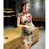 Image of Women's Fashion Slim Fit Improvement Temperament Skirt Cheongsam Shopping