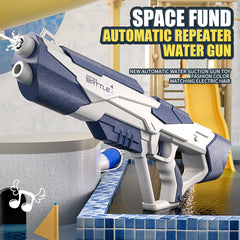 Space Water Gun Electric Automatic Water Absorption Water Fights Toy Outdoor Beach Swimming Pool Bath Toys For Children Kid Gift Shopping