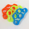 Image of Silicone Finger Trainer Hand Gripper Resistance Bands Fitness Shopping